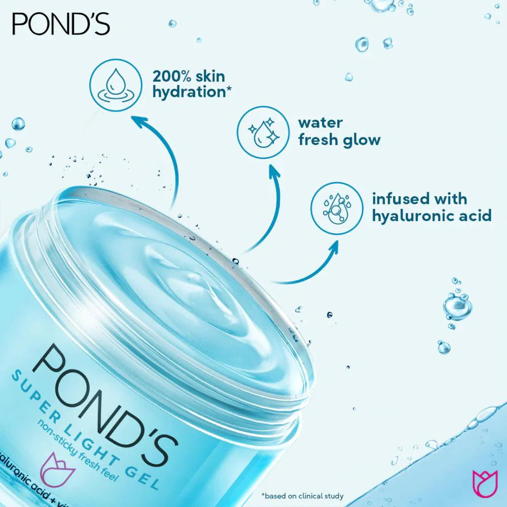 Ponds Super Light gel - Pack of 2 Bundle | Premium Skincare & Beauty Products in Pakistan