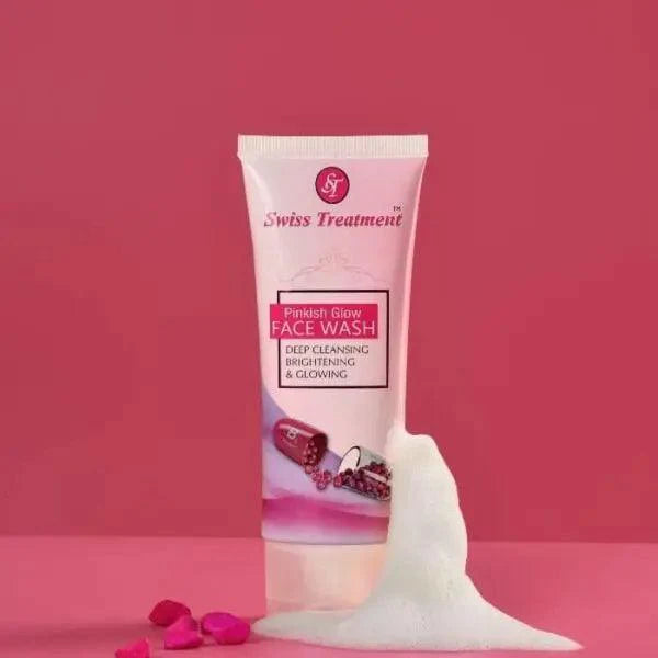 Swiss Treatment Pinkish Glow Face Wash - 100ml