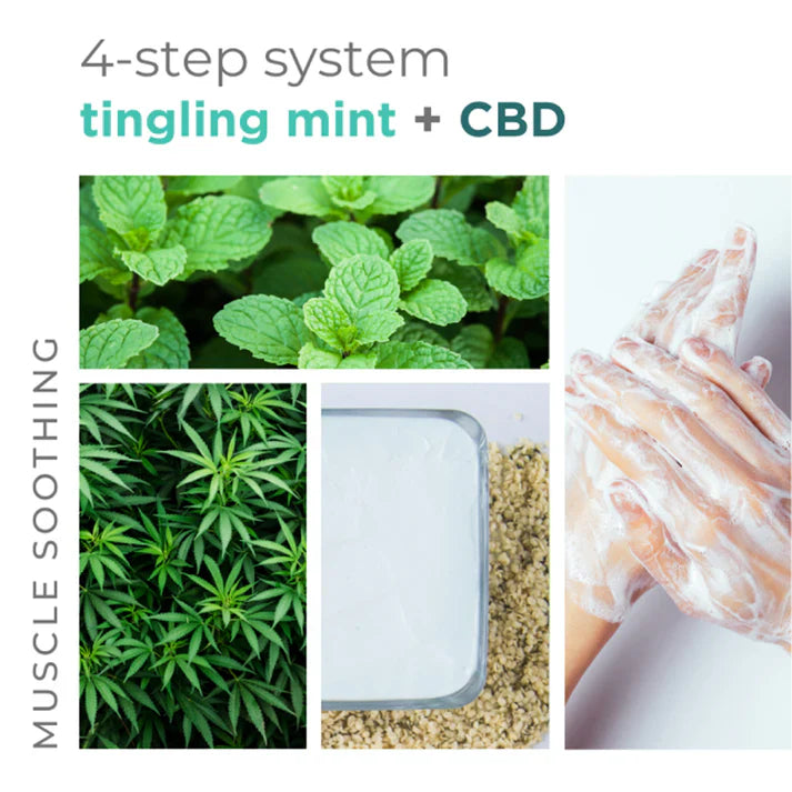 Be Care Love Tingling Mint Spa 4 Pcs Set