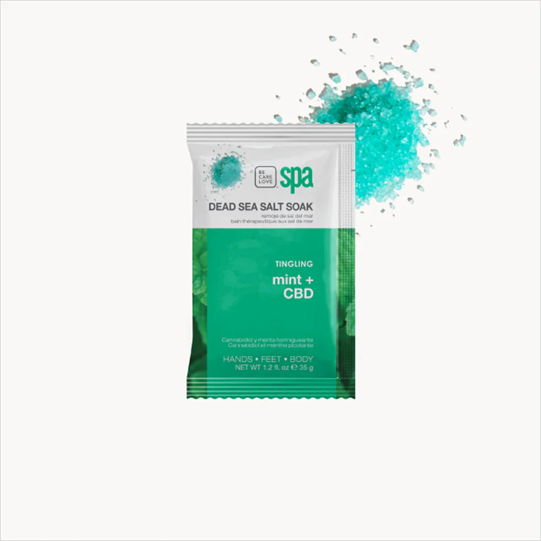 Be Care Love Tingling Mint Spa 4 Pcs Set