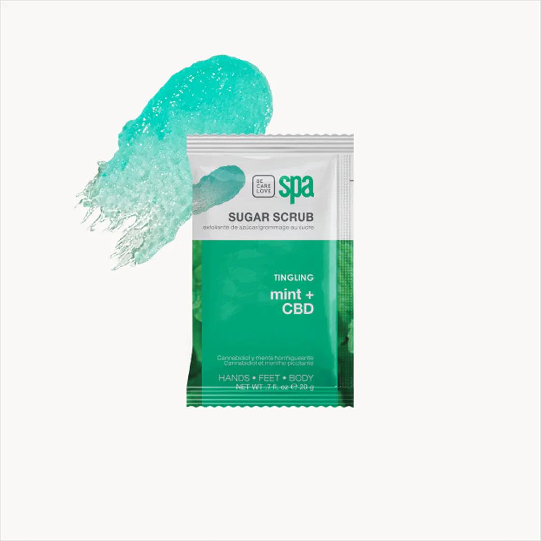 Be Care Love Tingling Mint Spa 4 Pcs Set