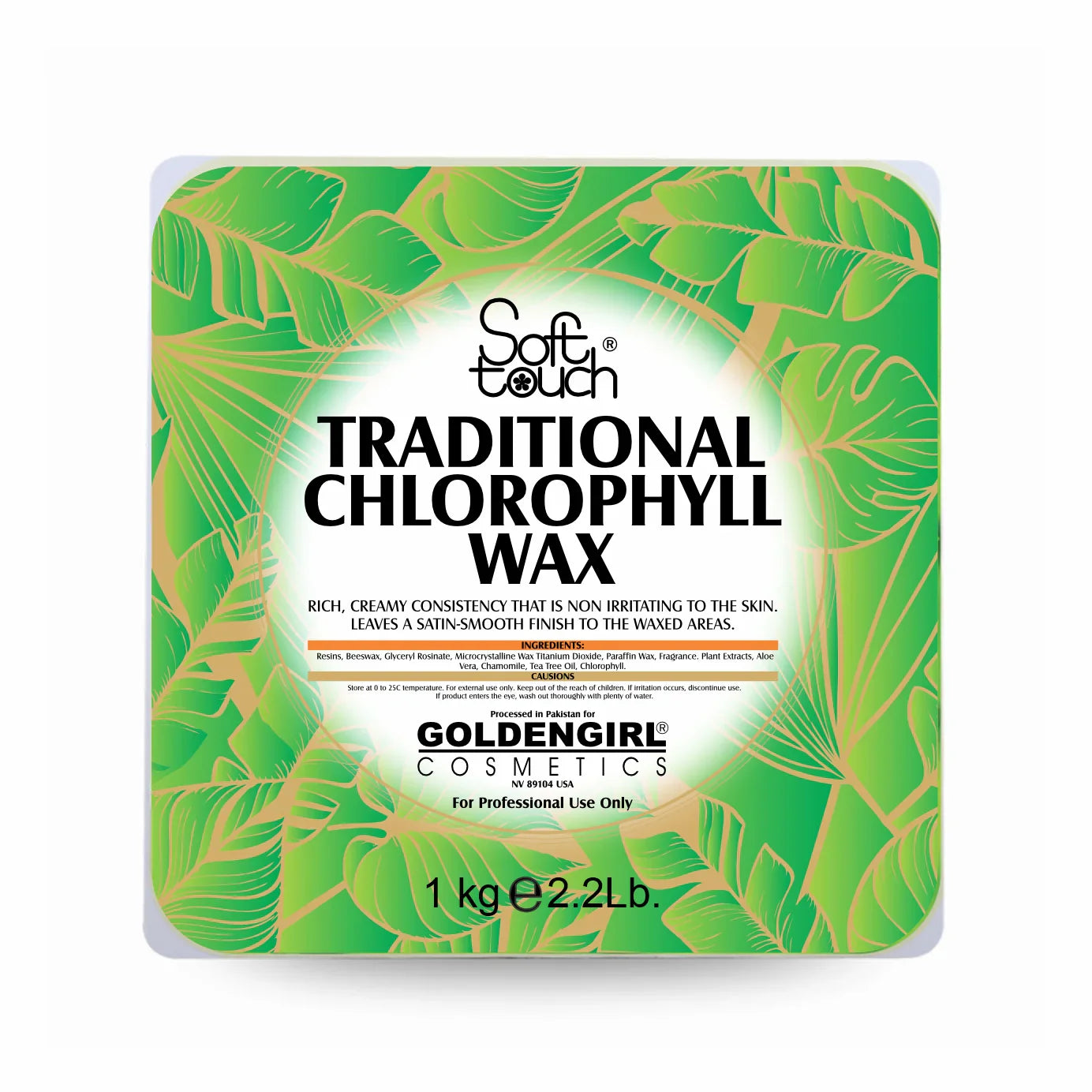Soft Touch Traditional Chlorophyll Wax | Premium Skincare & Beauty Products in Pakistan