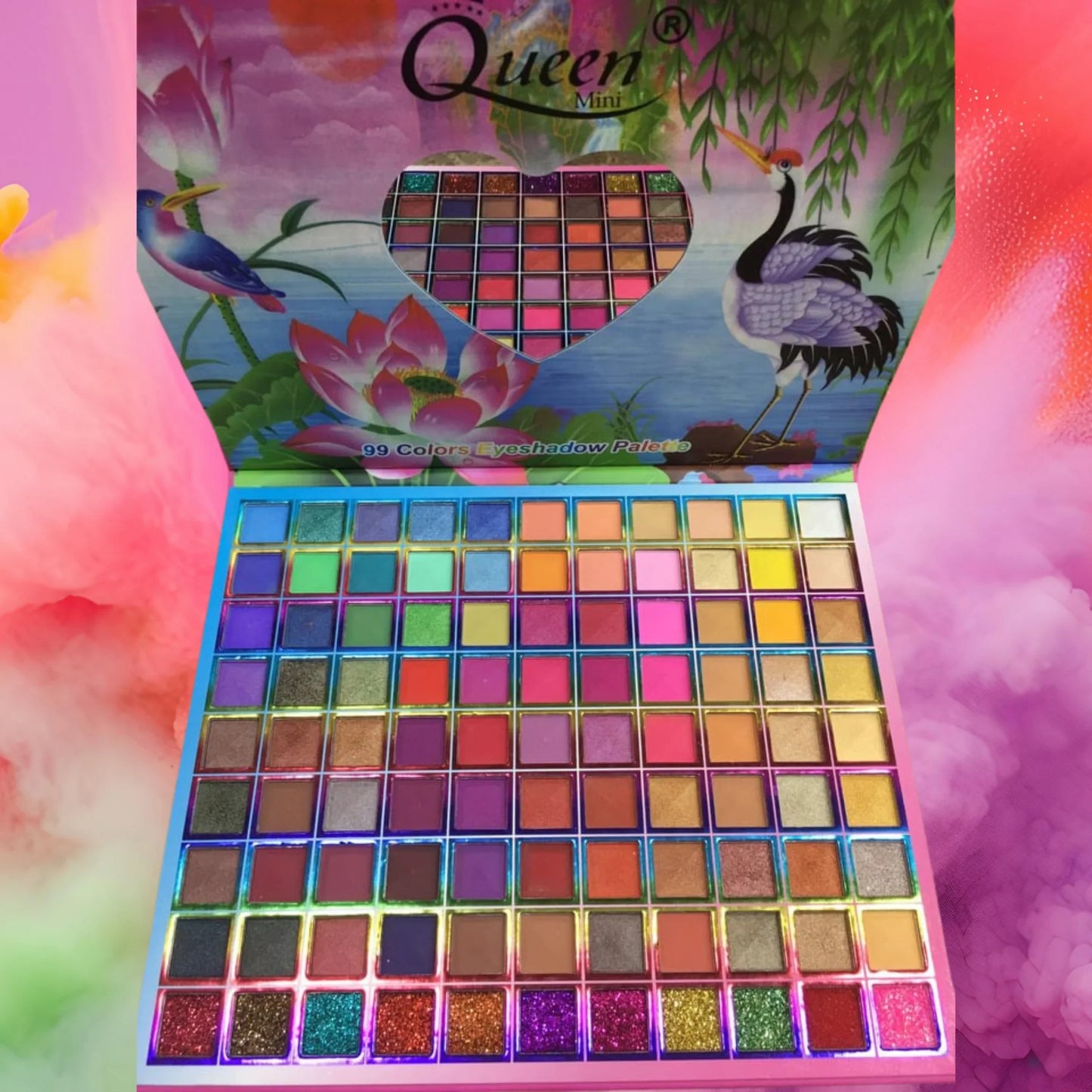 Mini Queens Pigmented Professional Eyeshadow Palette - 99 Colors