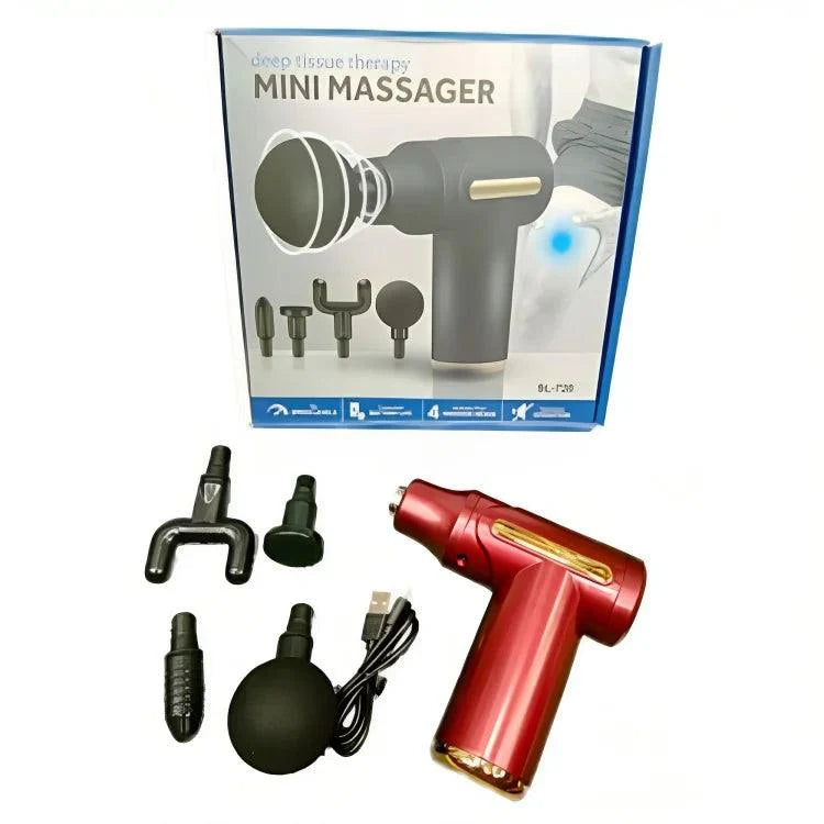 Portable Mini Muscle Massage Gun-Handheld Electric Deep Tissue