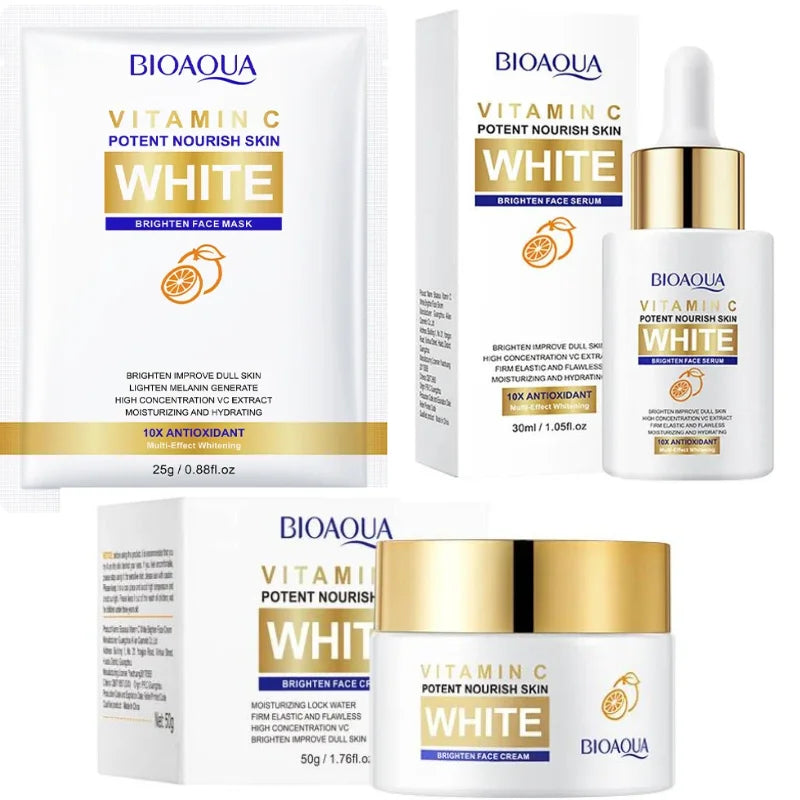 Bioaqua White Vitamin C Deal of 3 | Premium Skincare & Beauty Products in Pakistan