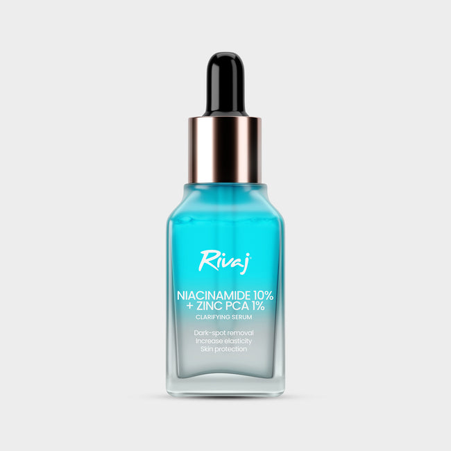 Rivaj Niacinamide 10% + Zinc PCA 1% Clarifying Face Serum - 30ml | Premium Skincare & Beauty Products in Pakistan