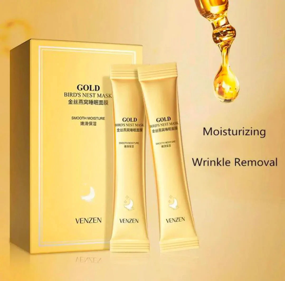 VENZEN Gold Bird's Nest Sleeping Mask 4ml*20
