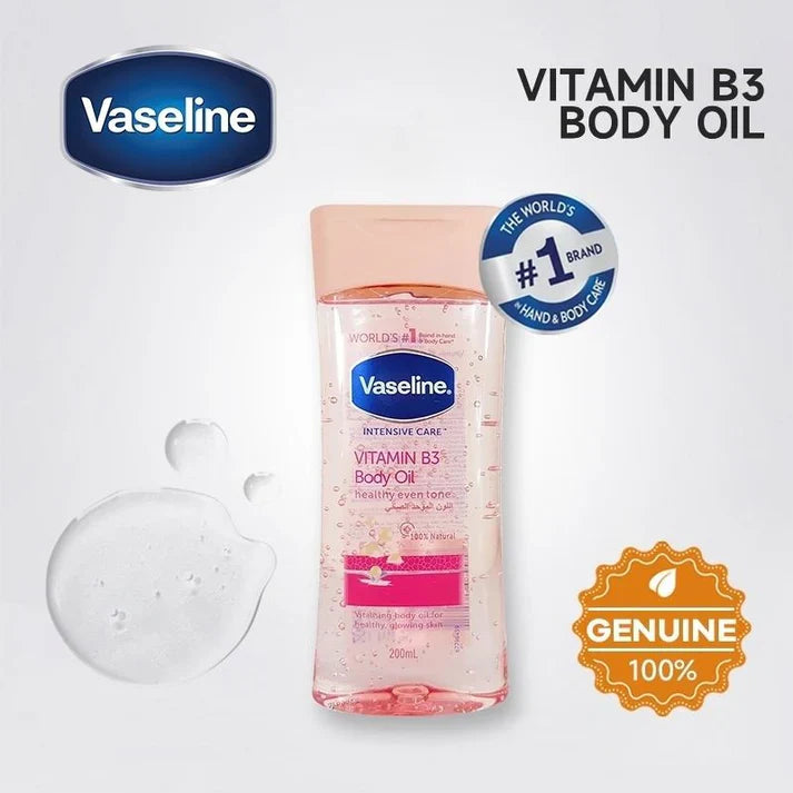 Vaseline Intensive Care Vitamin B3 Body Oil - 200ml