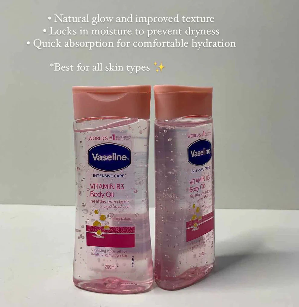 Vaseline Intensive Care Vitamin B3 Body Oil - 200ml