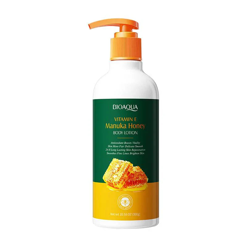Bioaqua Vitamin E + Manuka Honey Moisturizing Body Lotion - 300g