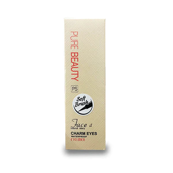 Face it Waterproof Matte Liquid Eyeliner Dip & Brush