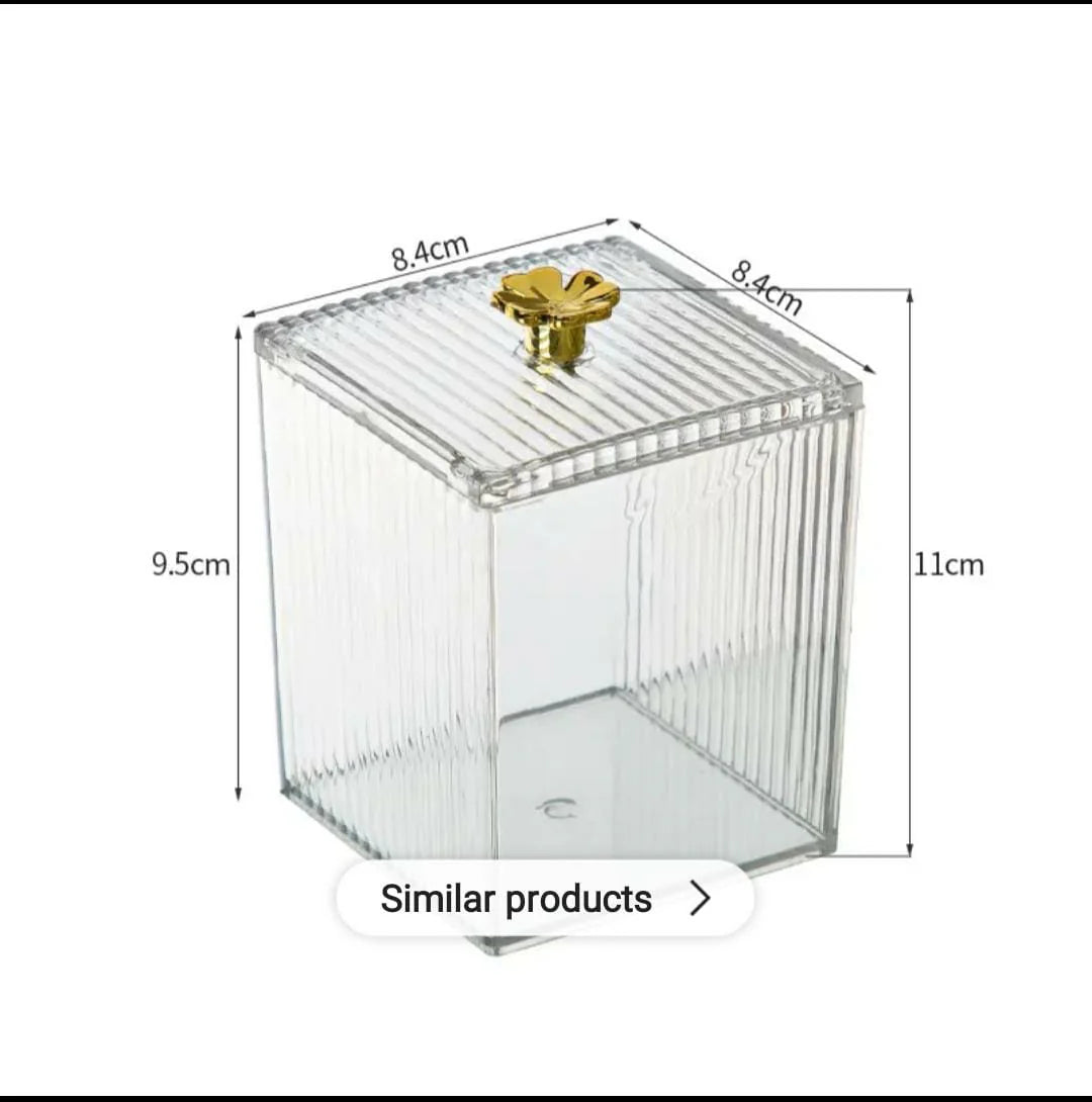 Transparent Acrylic Storage Box - Each