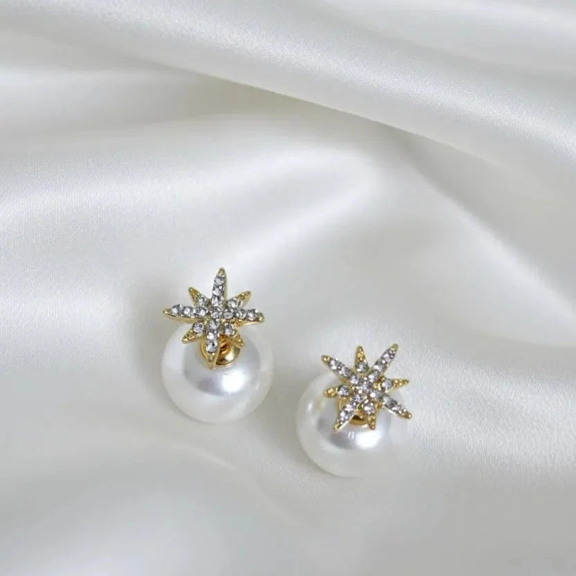 Korean Style Front & Back Earrings