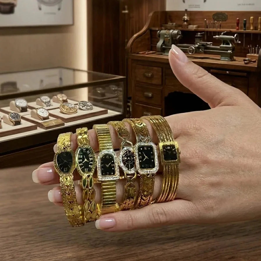 Fake Watch Cuff – New Design - Women Watch