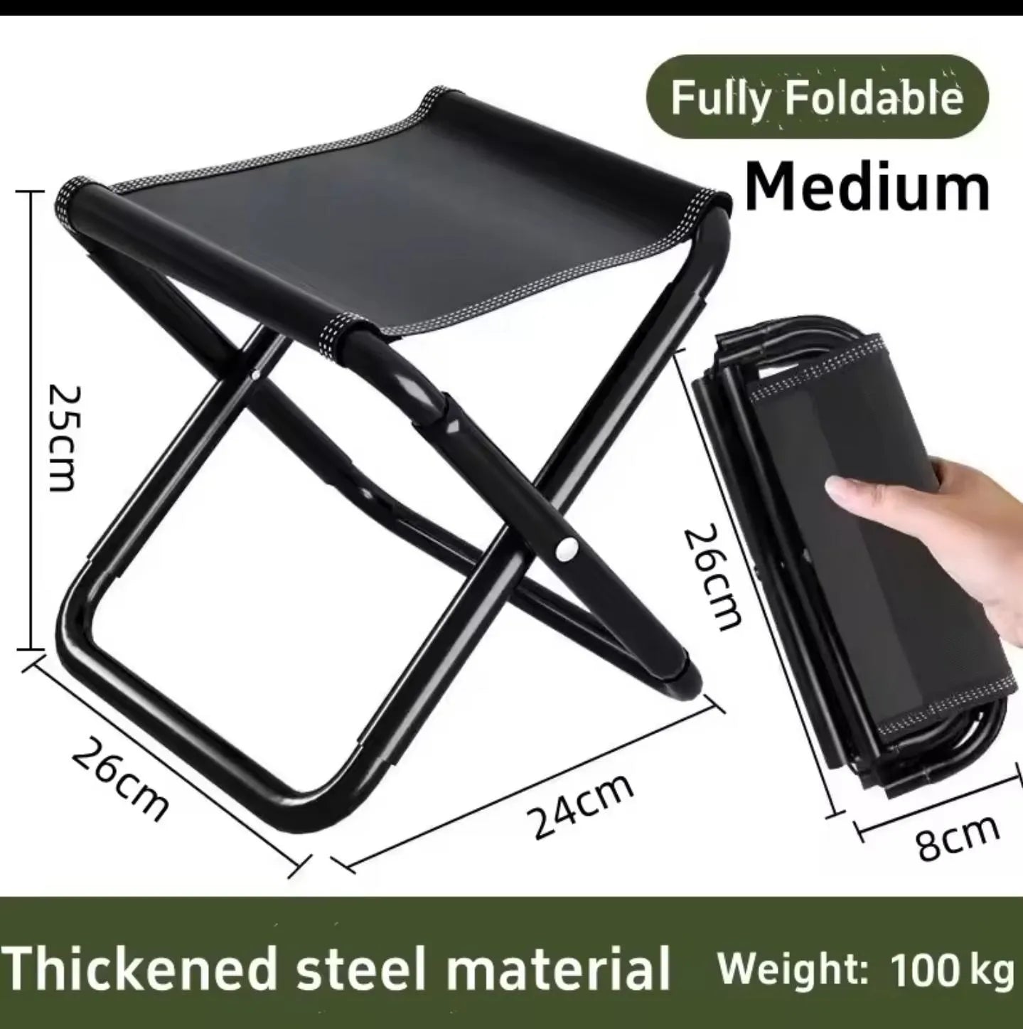 Portable Telescopic Lightweight Stool