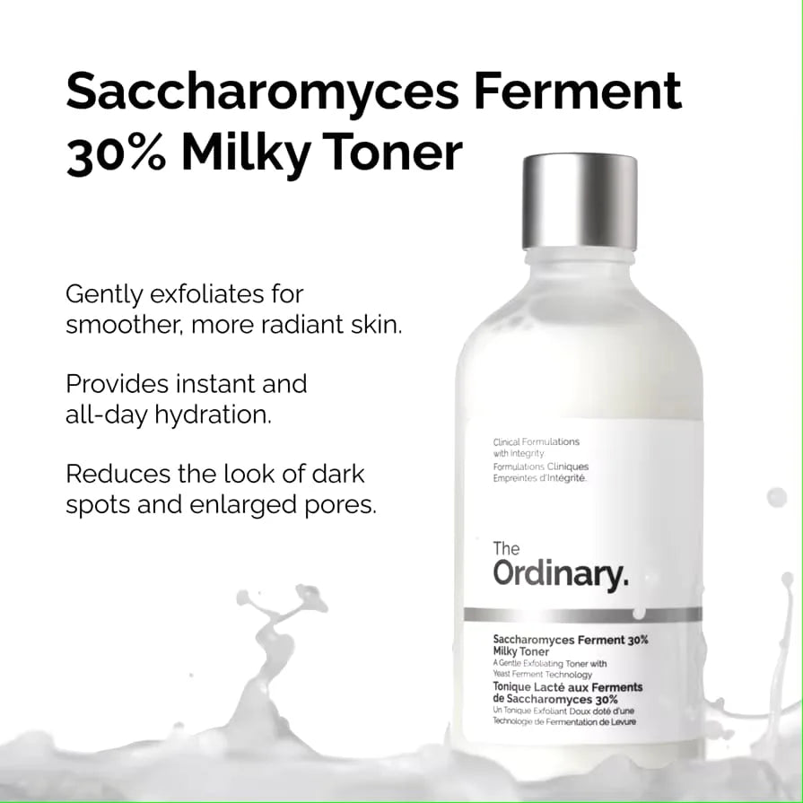 The Ordinary Saccharomyces Ferment 30% Milky Toner - 100ml - MADE IN CANADA