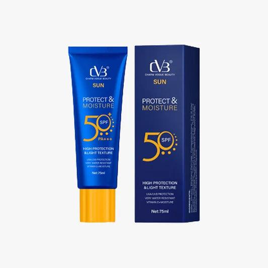 CVB Sun Protect & Moisture SPF 50 _ 75ml | Premium Skincare & Beauty Products in Pakistan