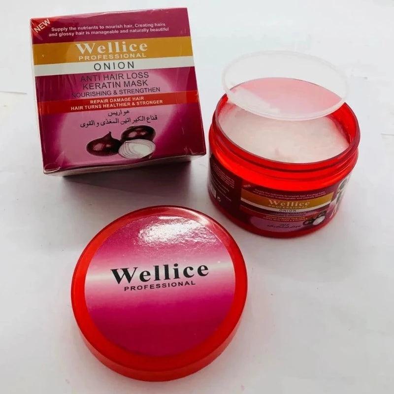 Wellice Onion Anti Hair Loss Hair Mask 100% Original | Premium Skincare & Beauty Products in Pakistan