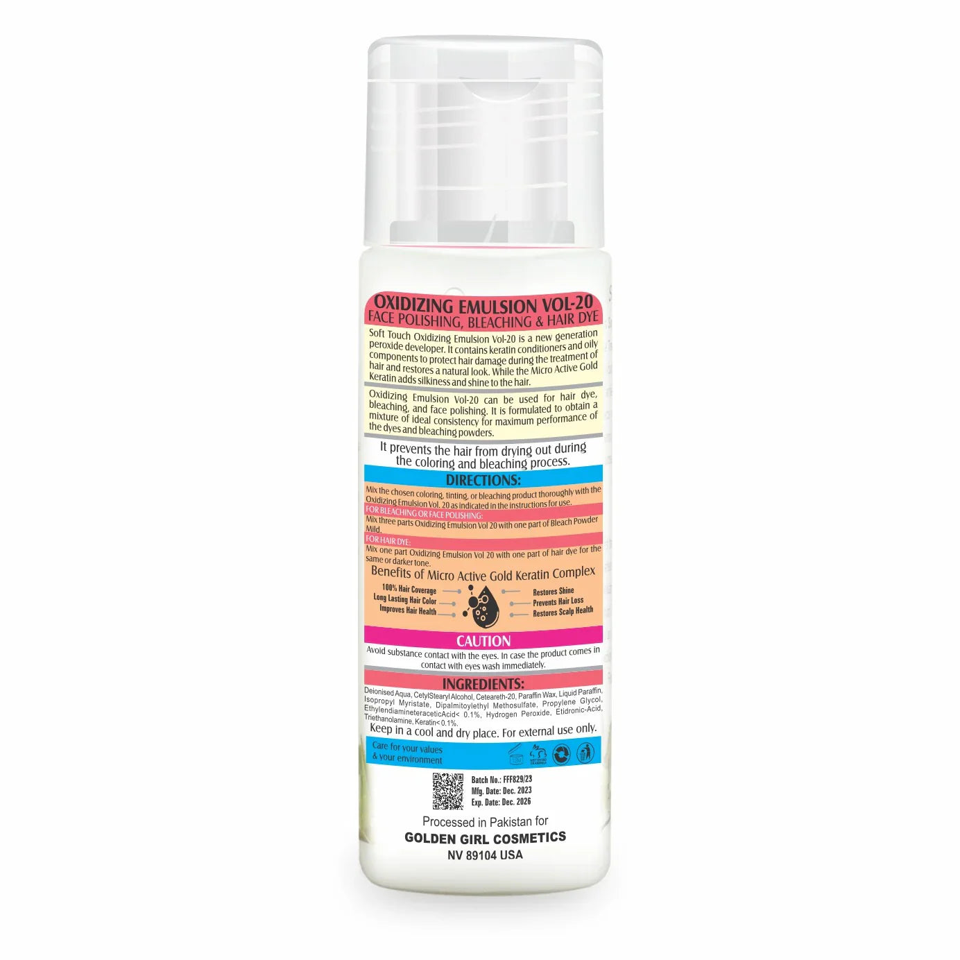 Soft Touch Oxidizing Emulsion Vol.20