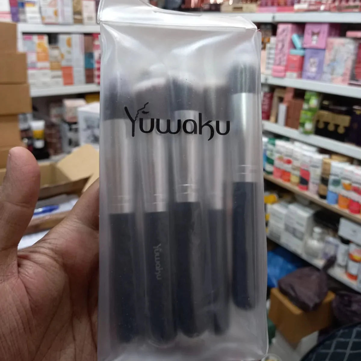Yuwaku Makeup High Quality Brush - Pack Of 10