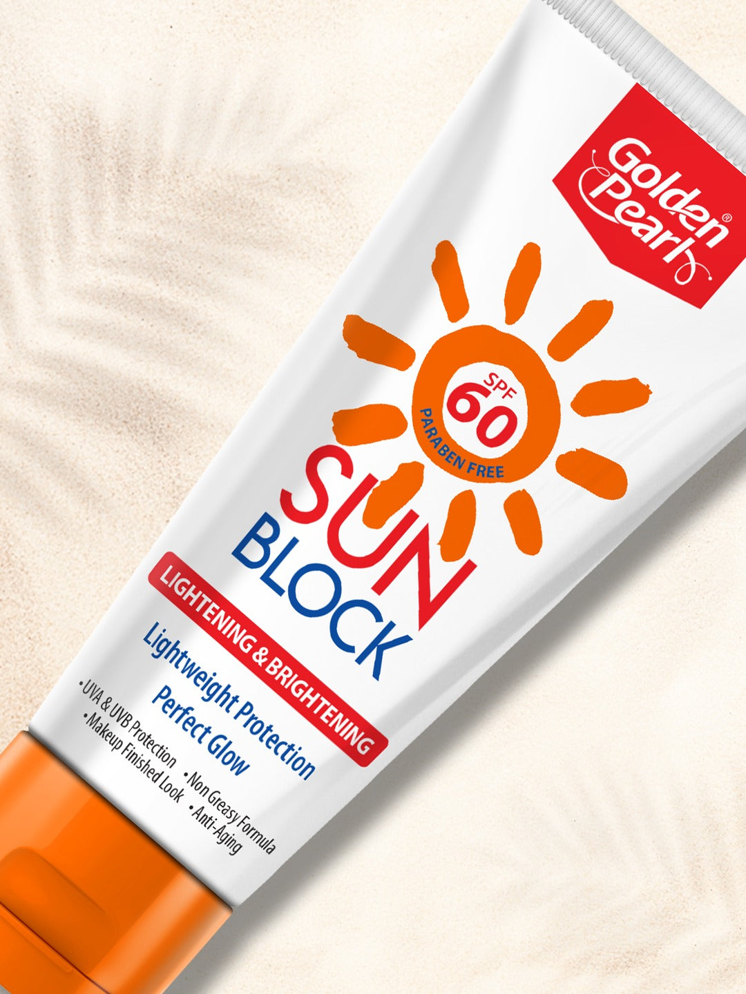 Golden Pearl Sun Block Lightening & Brightening SPF60
