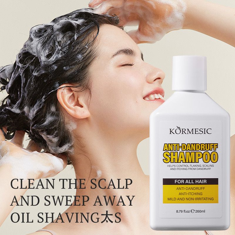 KORMESIC Nourishing Moisturizing Smoothing Refreshing Fluffy Anti-Dandruff Oil Control Shampoo – 260ml