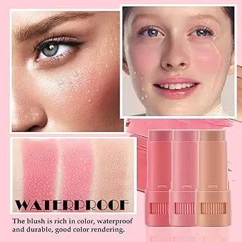 Huxia Beauty Moistured Blush Stick – Creamy & Blendable Cheek Color