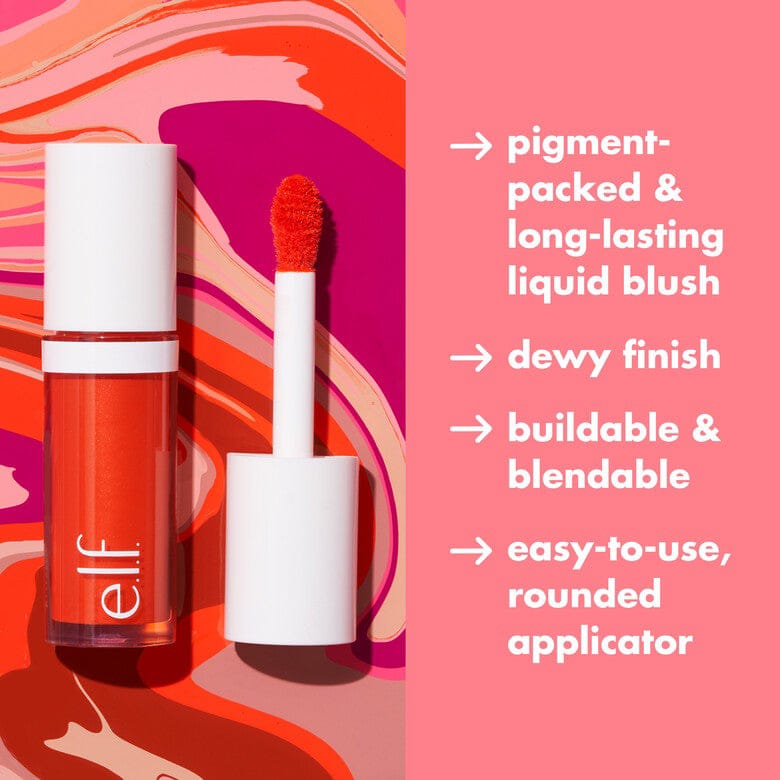 e.l.f Camo Liquid Blush – Ultra-Pigmented & Long-Lasting Liquid Blush