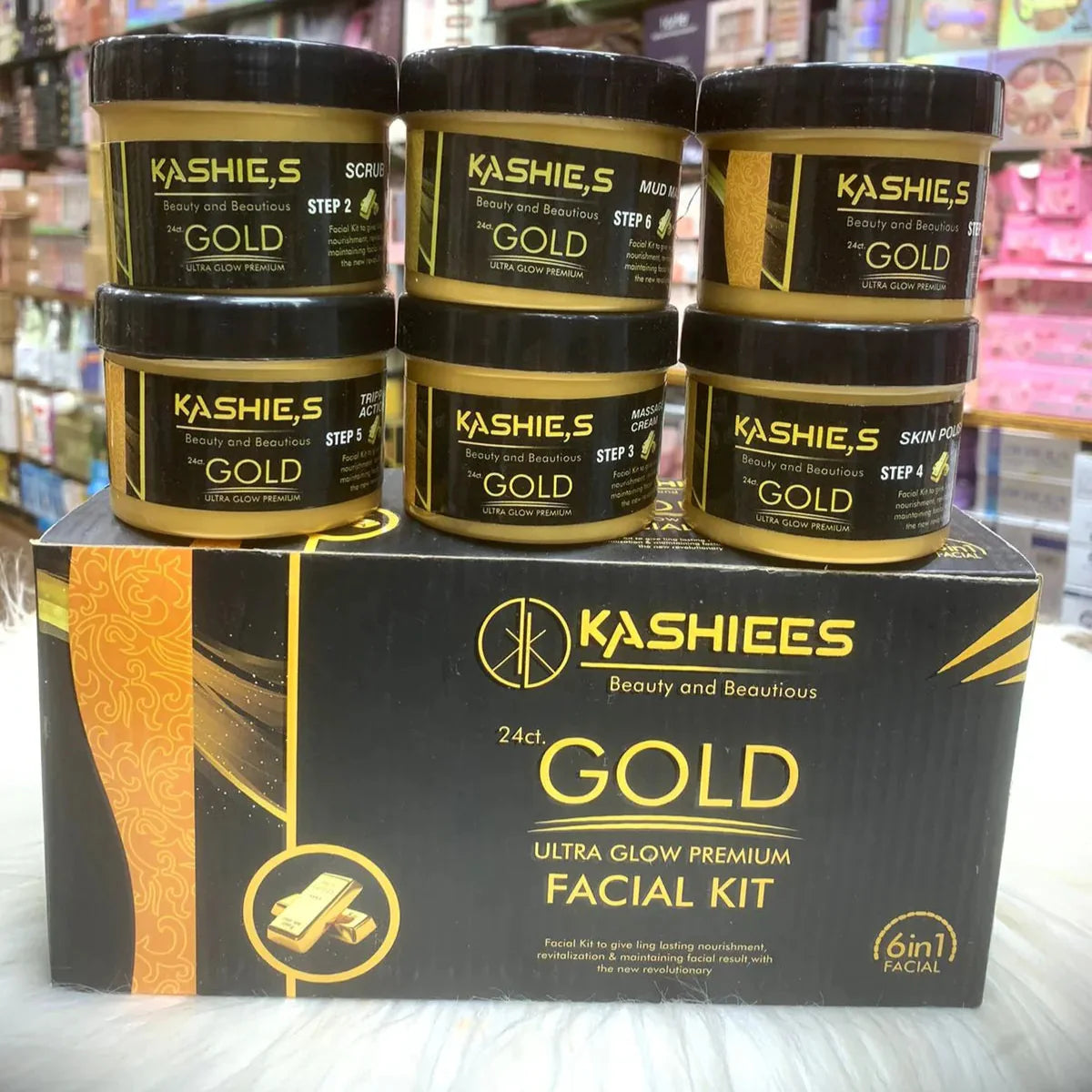 Kashee's 24K Gold Facial Kit – Luxury Skin Care Treatment | Premium Skincare & Beauty Products in Pakistan