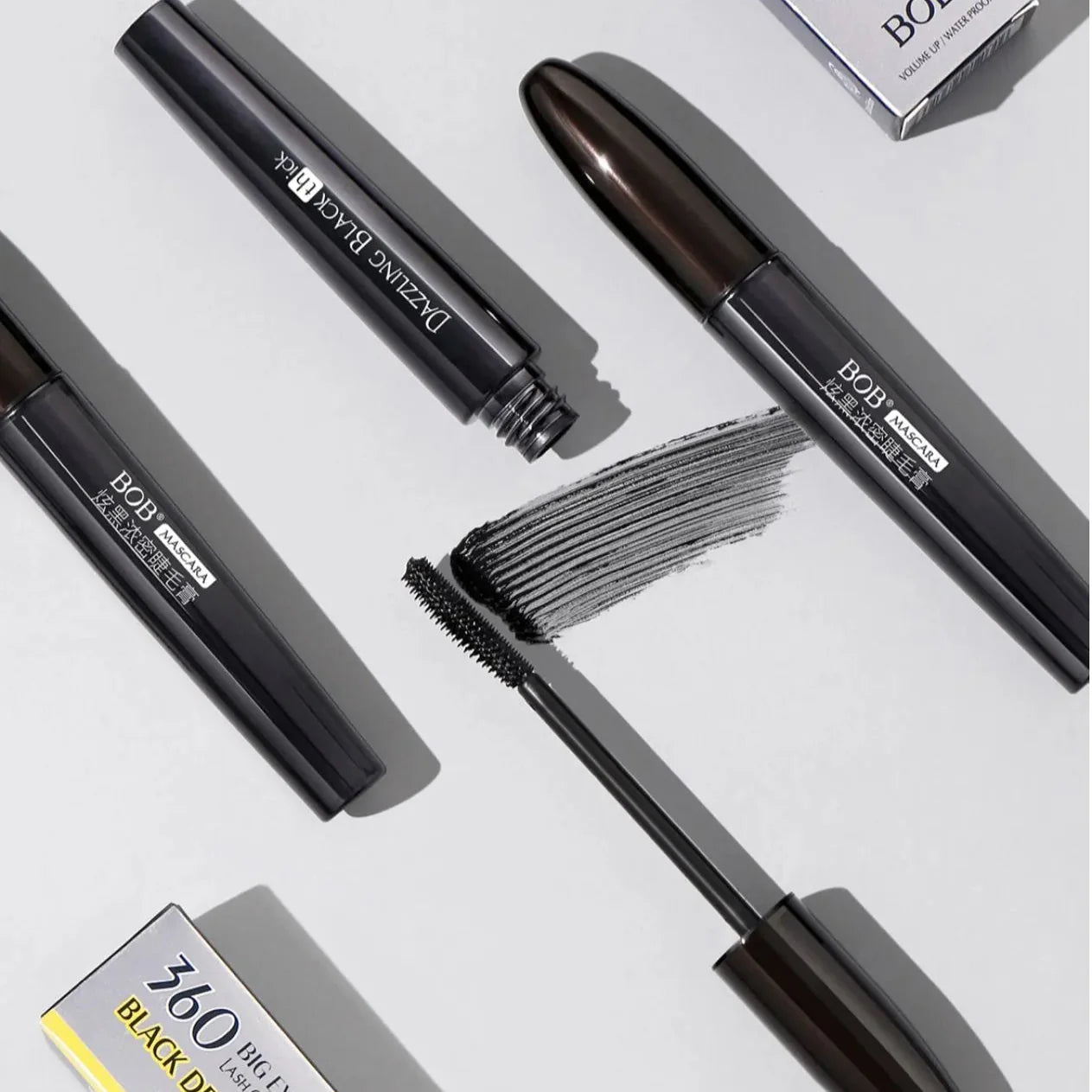 BOB 360° Big Eyelash Black Dense Extreme Mascara