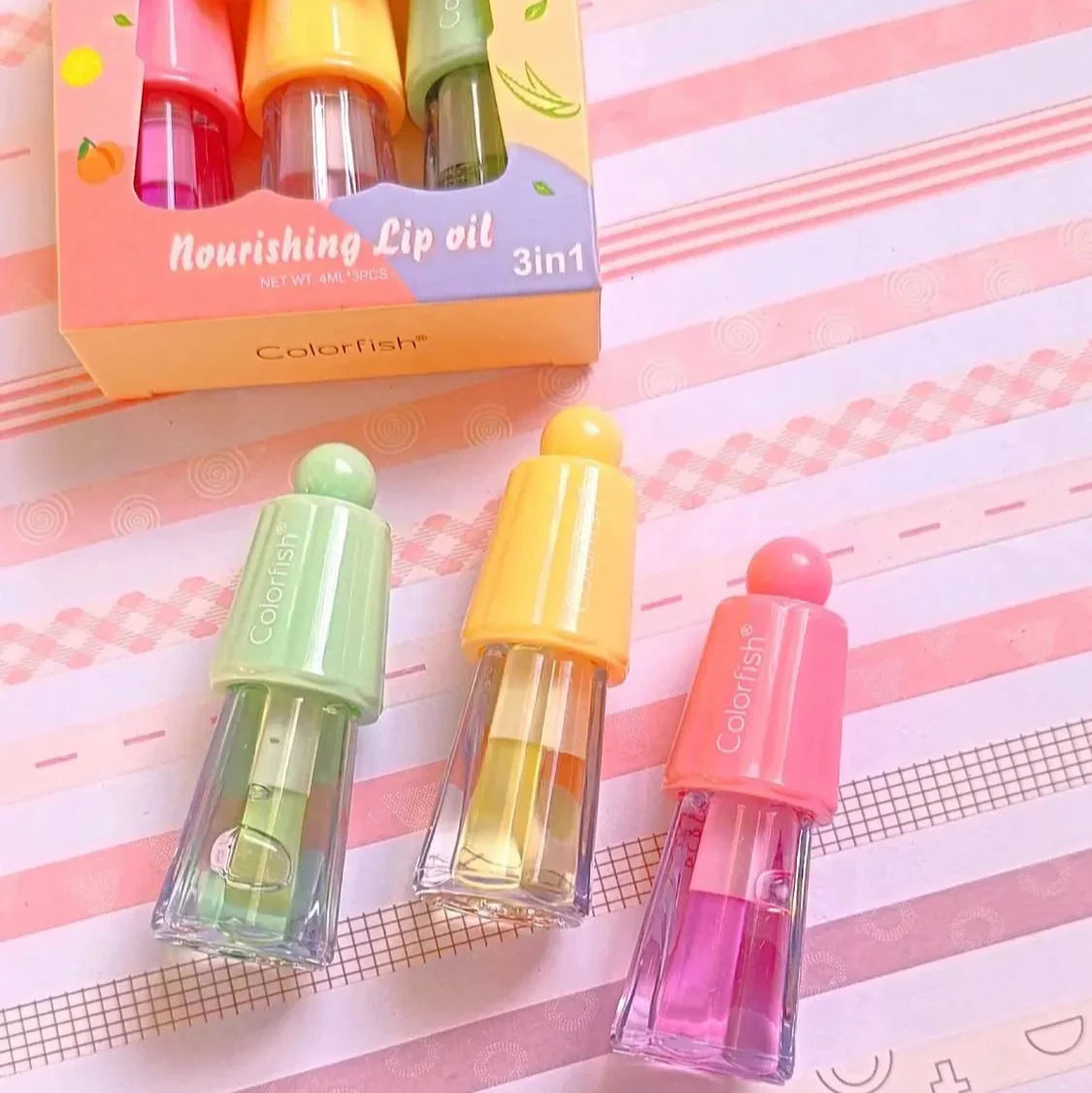 Colorfish Radiant Glow Nourishing Lip Oil – Hydrate, Shine, and Repair