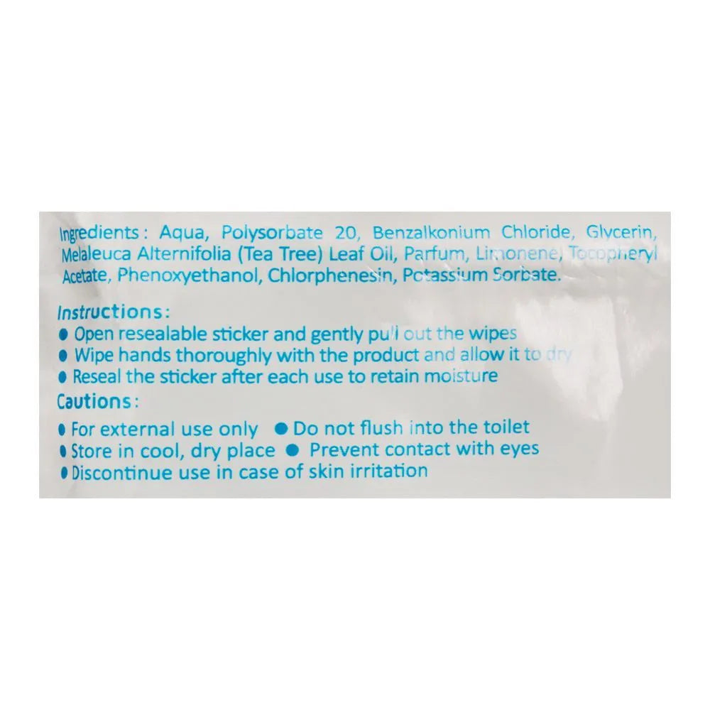 Yardley London Anti-Bacterial Skin Wipes – 40 Wipes | Premium Skincare & Beauty Products in Pakistan