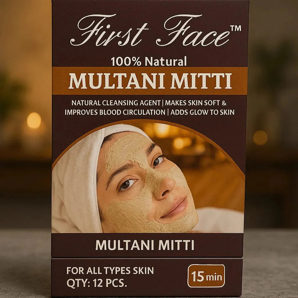 First Face Multani Mitti – Natural Clay Face Pack | Premium Skincare & Beauty Products in Pakistan
