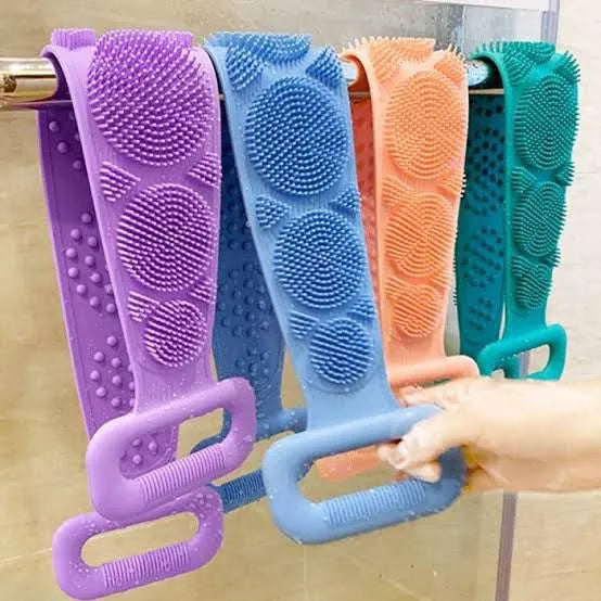 Silicone Double‑Sided Back Scrubber