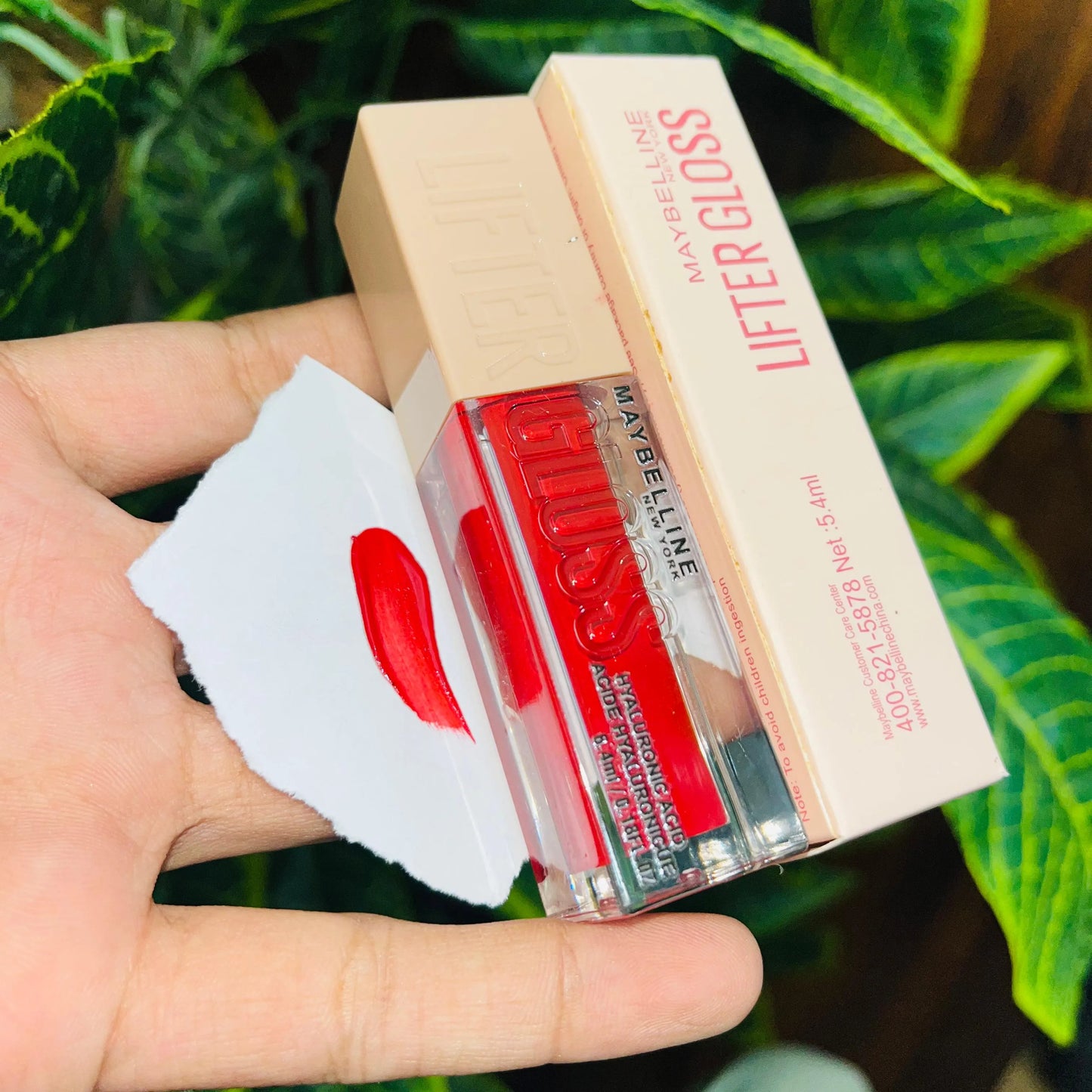 Maybelline Lifter Gloss – Hydrating Lip Gloss with Plumping Effect