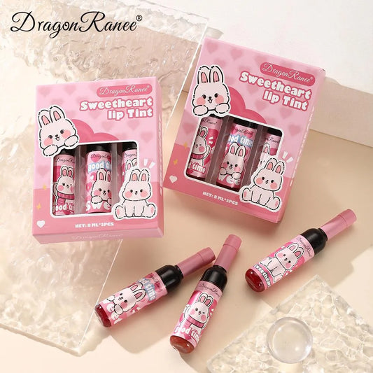 Dragon Ranee 3‑Piece Sweetheart Lip Tint Set