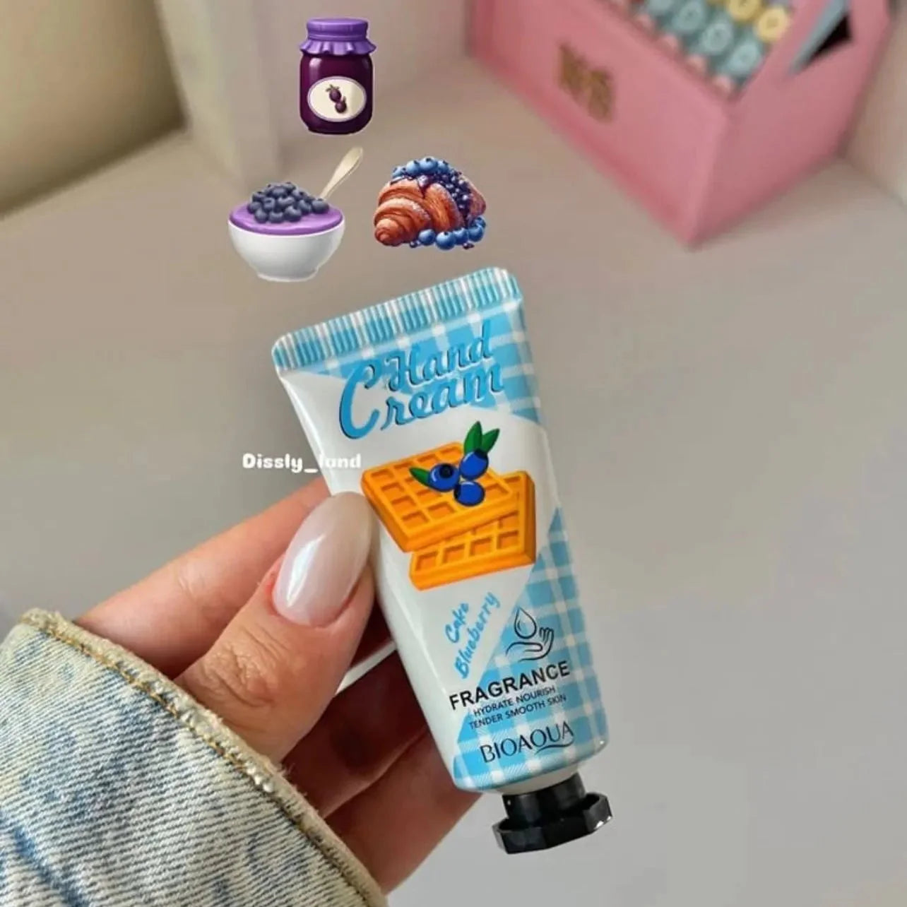Bioaqua Pack Of 5 Mini Cute Fragrance Hand Creams  - 20g | Premium Skincare & Beauty Products in Pakistan