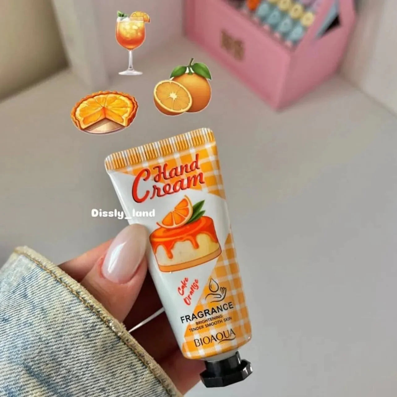 Bioaqua Pack Of 5 Mini Cute Fragrance Hand Creams  - 20g | Premium Skincare & Beauty Products in Pakistan