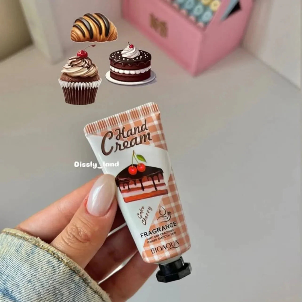 Bioaqua Pack Of 5 Mini Cute Fragrance Hand Creams  - 20g | Premium Skincare & Beauty Products in Pakistan