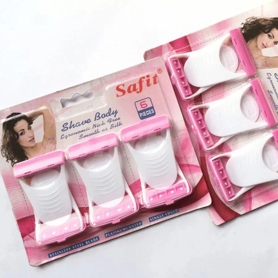 Safit Shave Body Razor – 6 Piece Set | Premium Skincare & Beauty Products in Pakistan