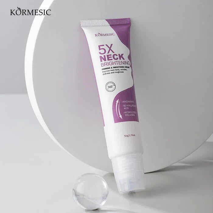 KORMESIC 5X Neck Brightening Tighten Firming & Smoothing Cream - 50g | Premium Skincare & Beauty Products in Pakistan