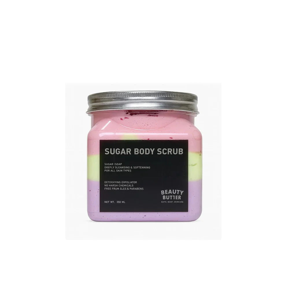 SADOER Sugar Body Scrub Beauty Butter - 350gm | Premium Skincare & Beauty Products in Pakistan