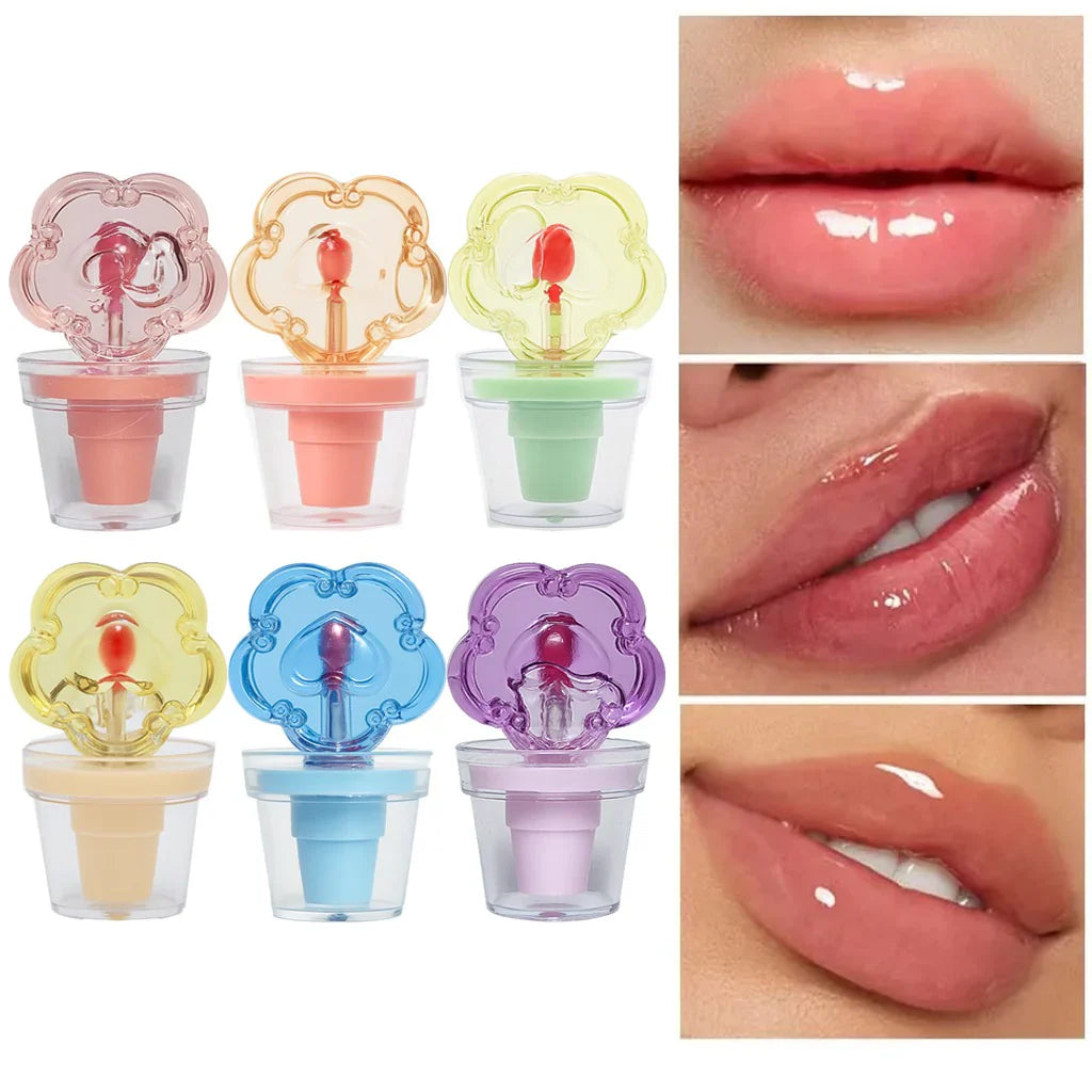 ROMANTIC MAY Magic Blossom Gloss – Crystal Shine Lip Tint