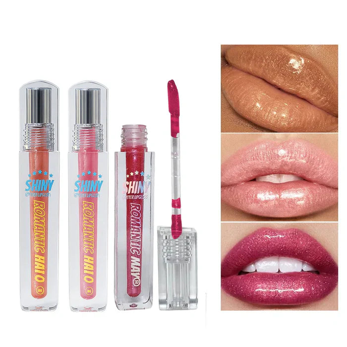 Romantic May Shiny Glitter Lip Gloss