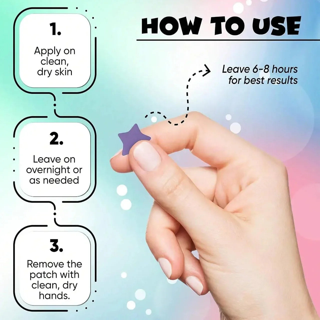Sadoer Stars Pimple Patch - 40 Patches | Premium Skincare & Beauty Products in Pakistan