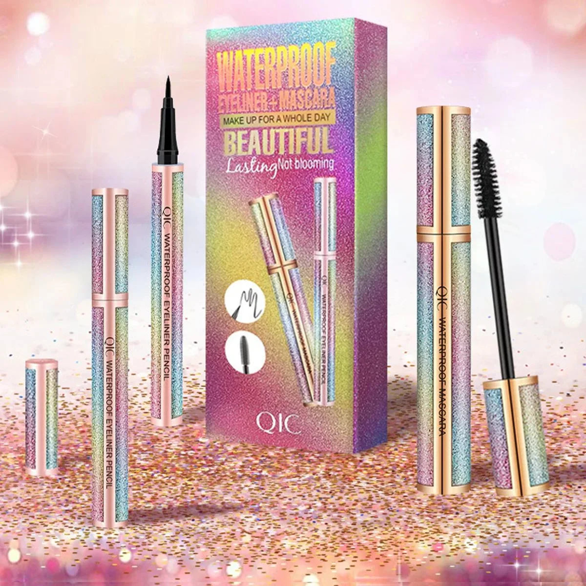 QIC liner mascara set