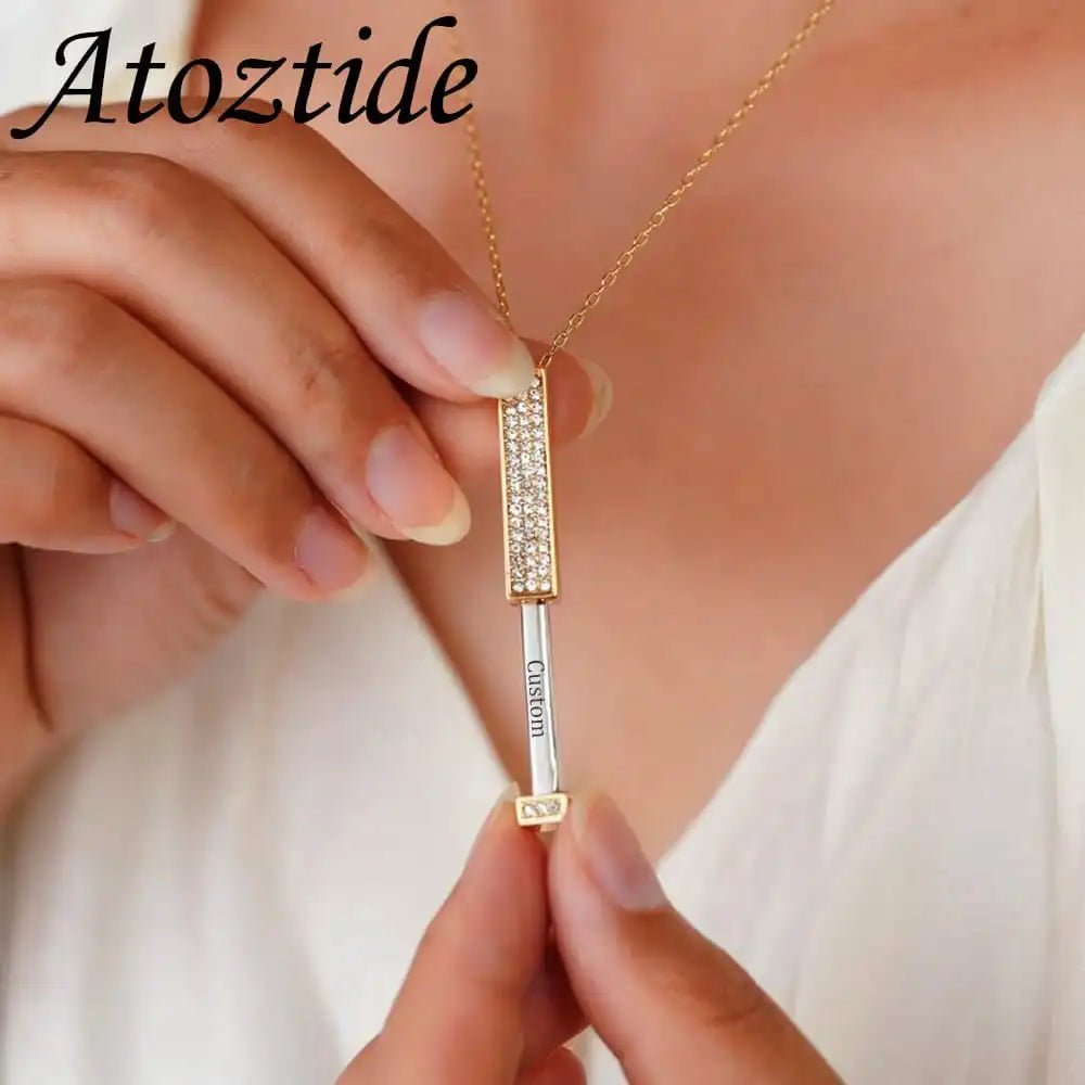 Secret love chain locket