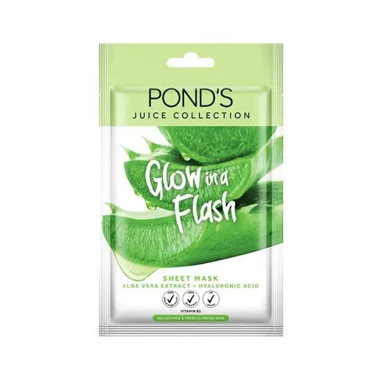 Pond's White Beauty Insta bright Tone-up Milk Masks - 25g