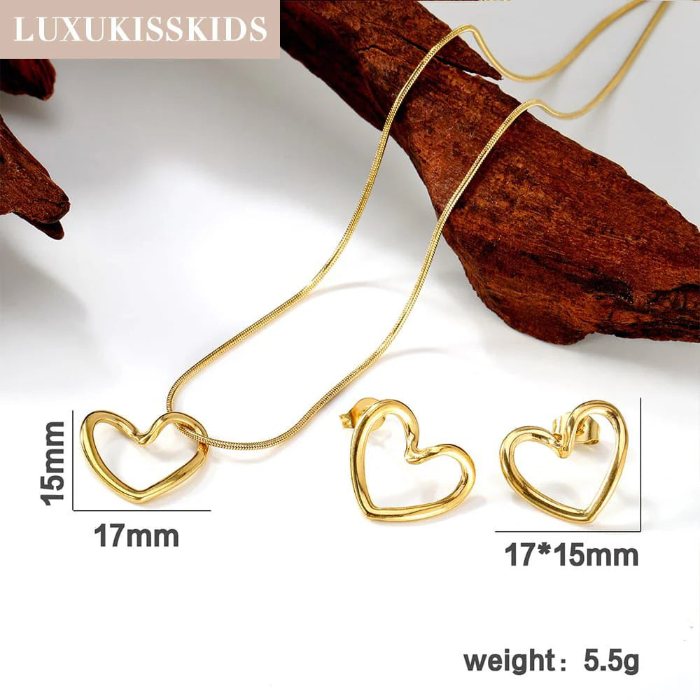 New heart Combo set