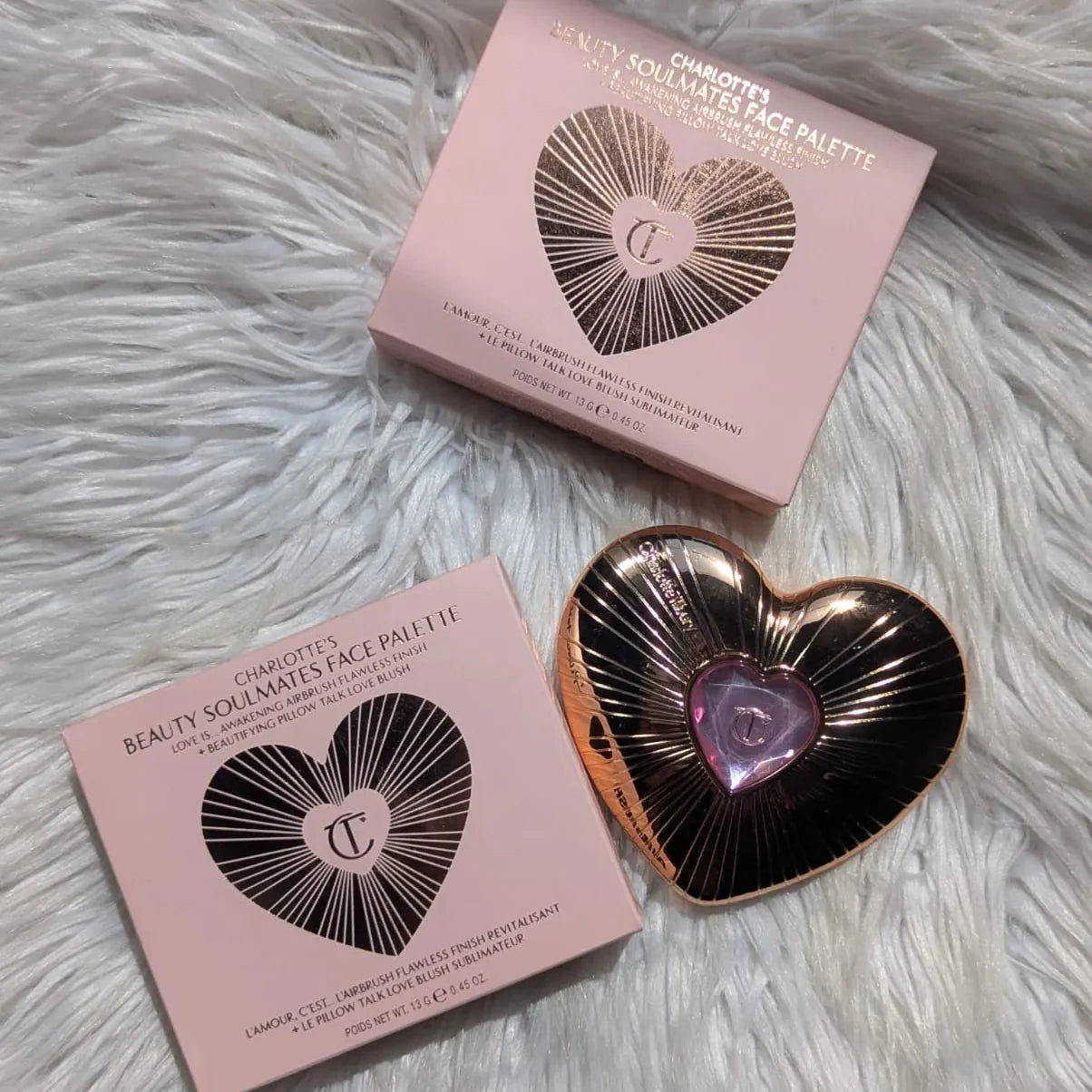 Charlotte Tilbury Pillow Talk Beauty Soulmates Face Palette - 13g